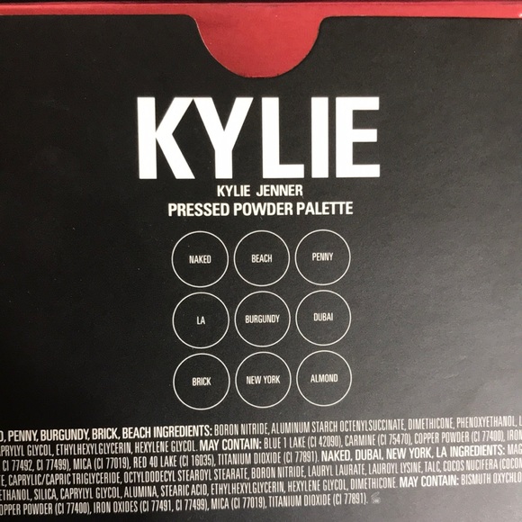 NIB Kylie Cosmetics Kyshadow The Burgandy Palette - Picture 4 of 6